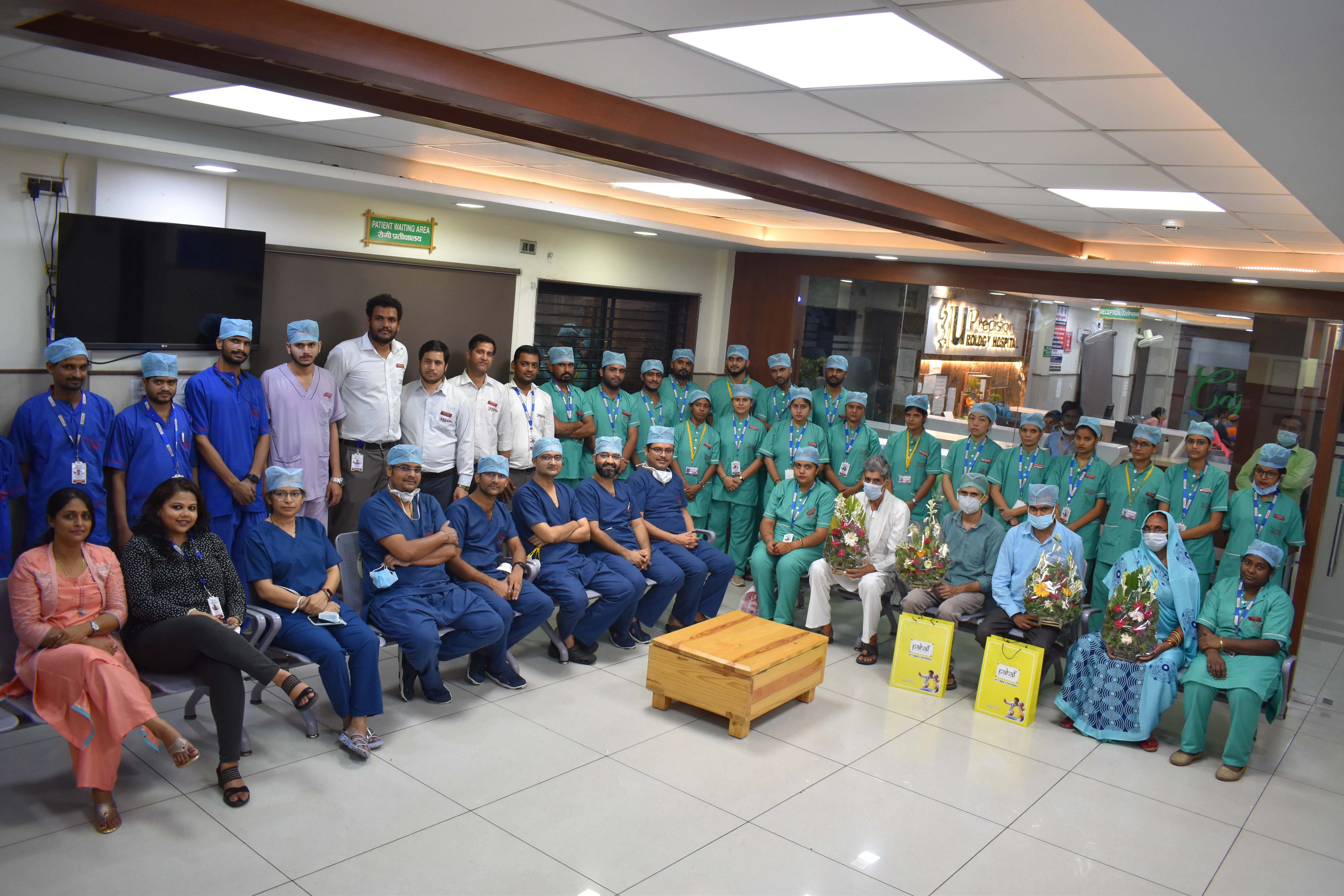 Felicitation of kidney transplant patients